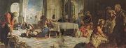 Jacopo Robusti Tintoretto The Washing of the Feet Sweden oil painting artist